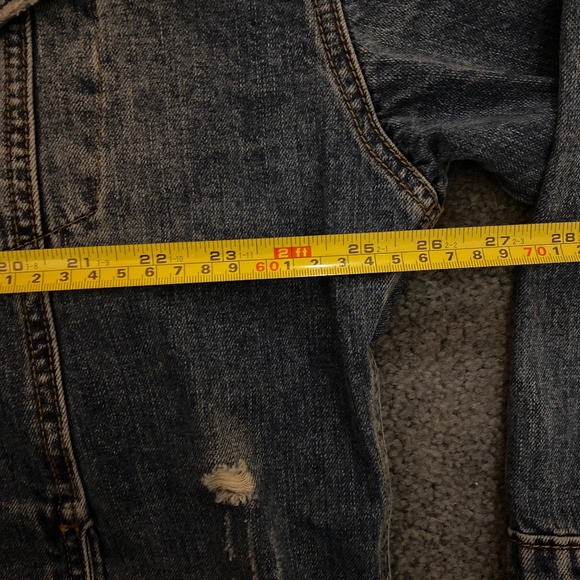 Denim Distressed Jacket - Picture 5 of 7